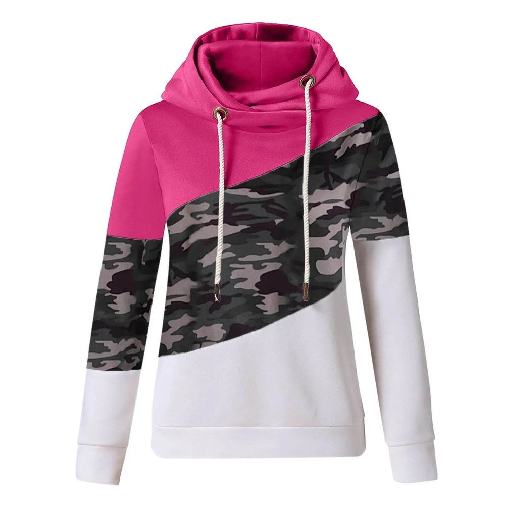 Casual Fashion Women Camouflage Winter hoodie Sweatshirt Pullover Top - EX-STOCK Canada
