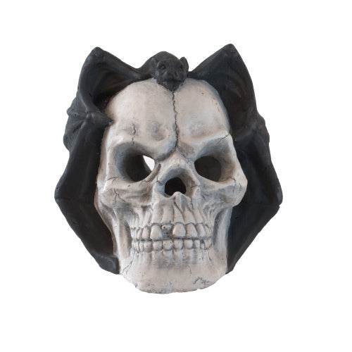 Fire Pit Demon Skull Gas Log For Ventless Vent Free, Propane, Gel, Ethanol, Electric, Outdoor Fireplace And Fire Pit, Halloween Decor - Patent Pending - EX-STOCK Canada