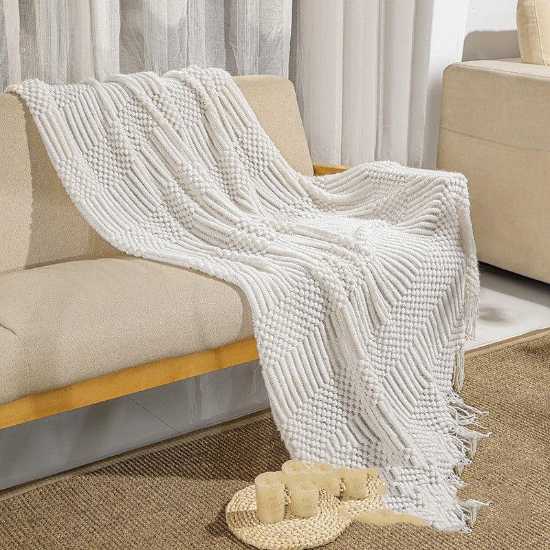 Housse de couverture de climatisation couleur unie Couverture de canapé Couverture de sieste de bureauEX-STOCK Canada