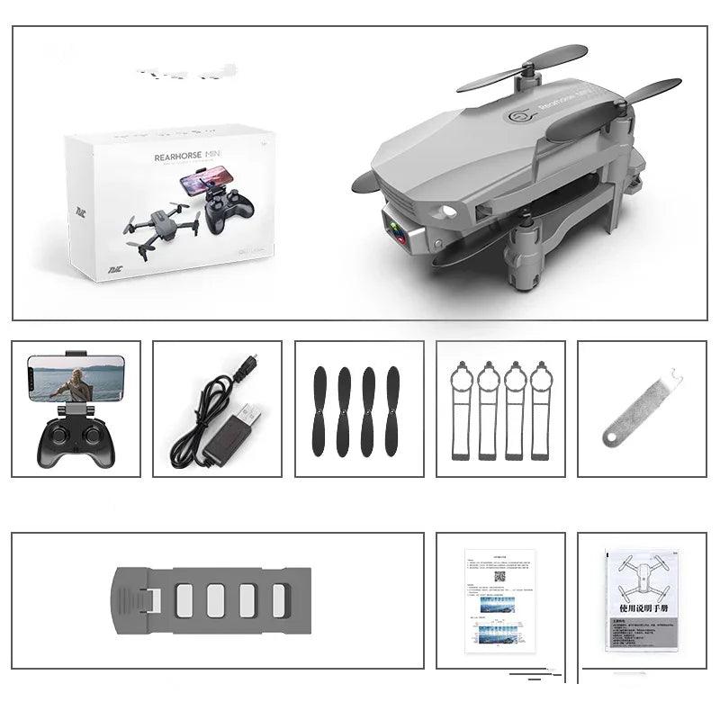 Folding Drone HD 4K Aerial Photography Mini Quadcopter Toy RC Airplane EX-STOCK Canada