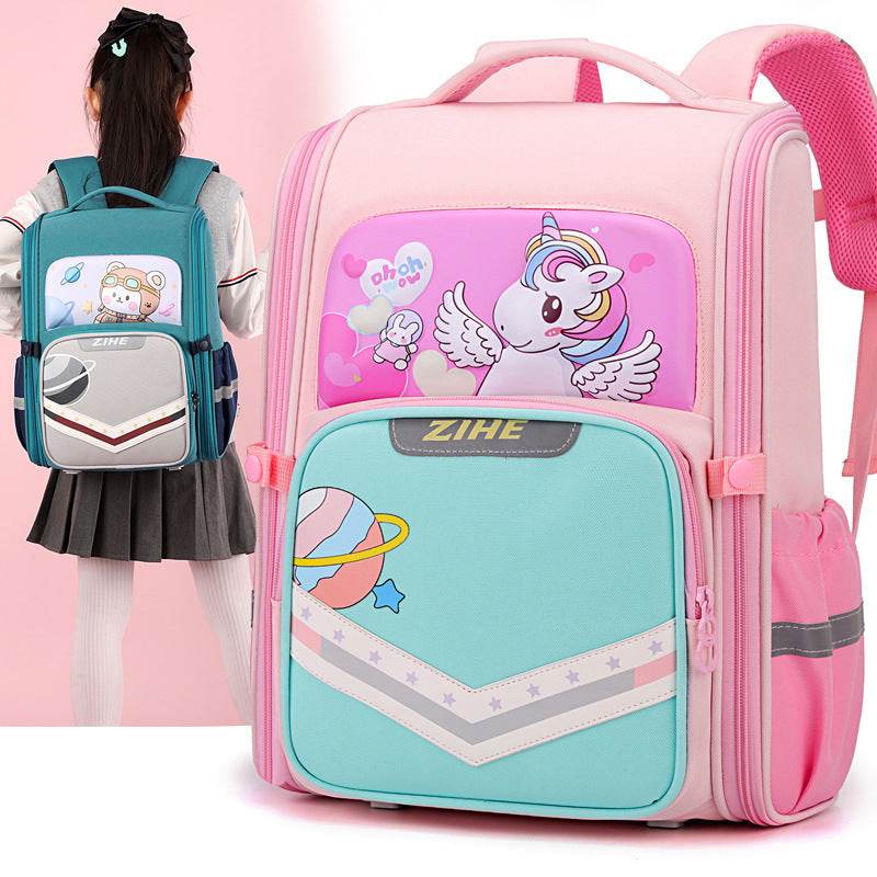 Back Support Large Capacity Cartoon Backpack for School - EX-STOCK Canada