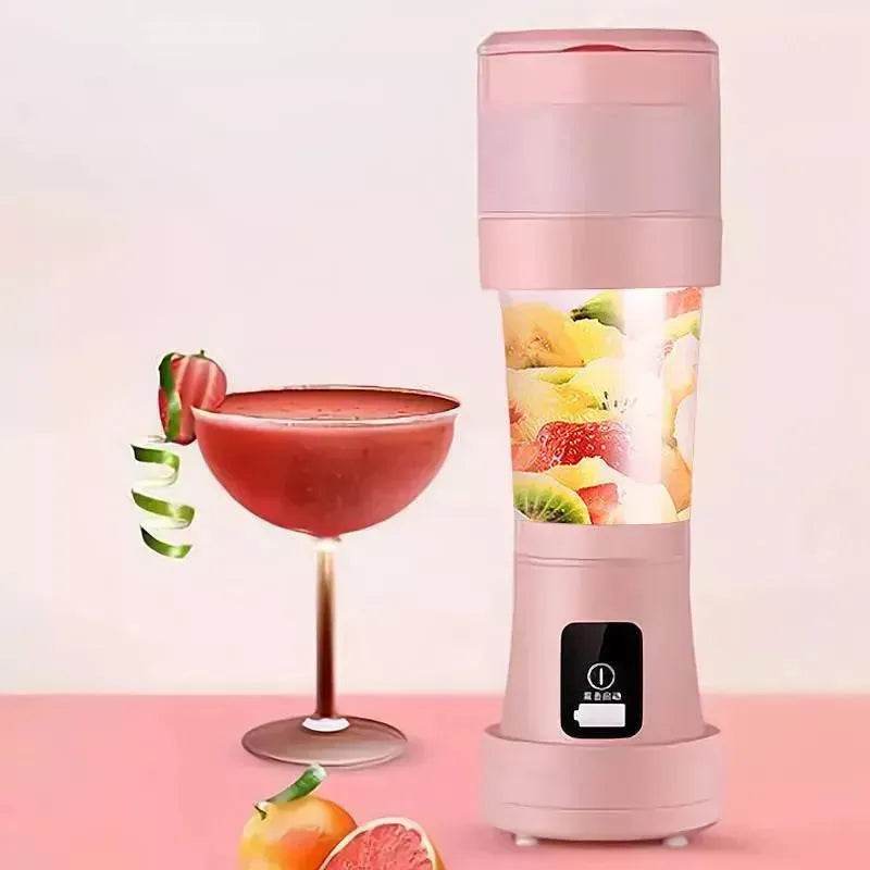 450ML Mini Portable Blender Mixer Cooking Appliances Food Processor Food Mixers Smoothie Blenders Cup Juicers Kitchen Appliance - EX-STOCK Canada