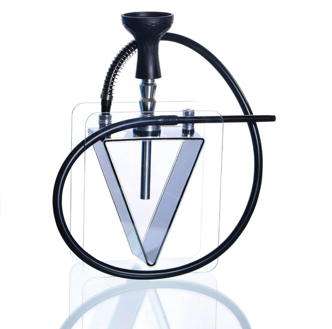 Acrylic triangle pot hookah set - EX-STOCK Canada