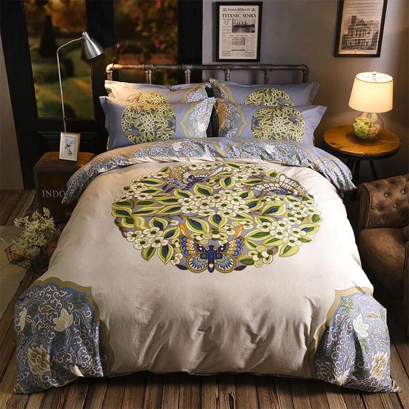 Cotton Sheet Quilt Cover Four Piece Set EX-STOCK Canada