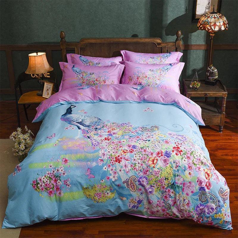 Cotton Sheet Quilt Cover Four Piece Set EX-STOCK Canada