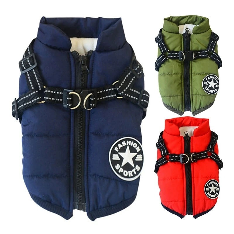 Pet Dog Clothes For Small Dogs Winter Warm Dog Hooded Coat Jackets Chihuahua Pug Outfits Puppy Cat Clothing EX-STOCK Canada