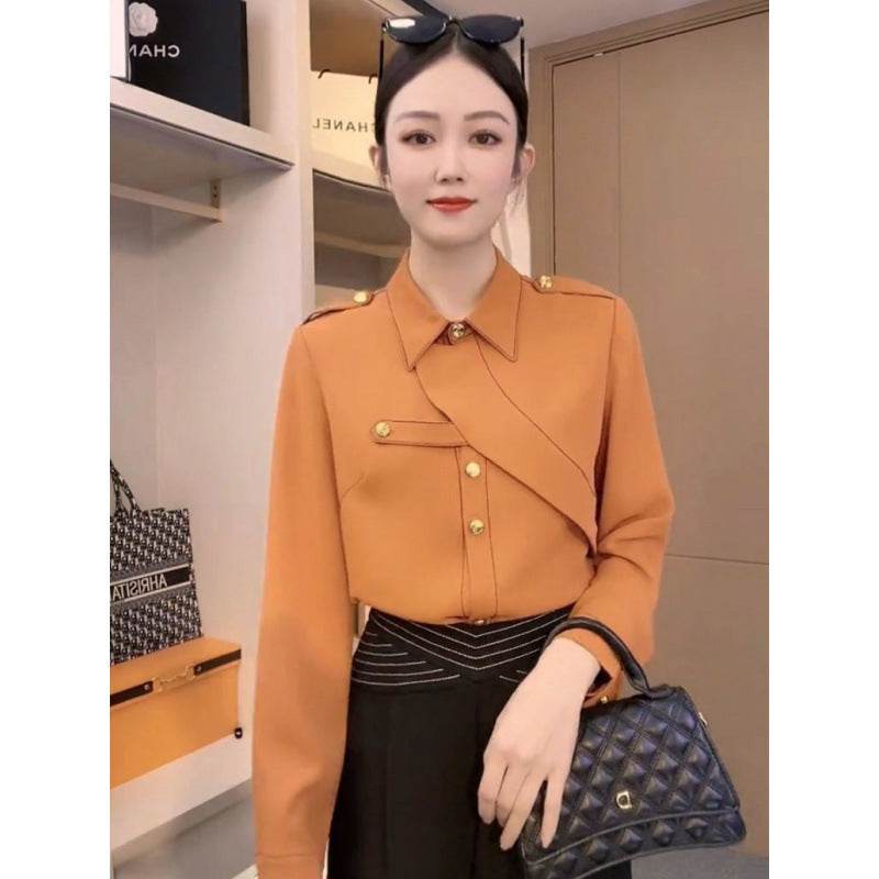 Luxury Professional Business Cooperate Office blouse shirt for women - EX-STOCK Canada