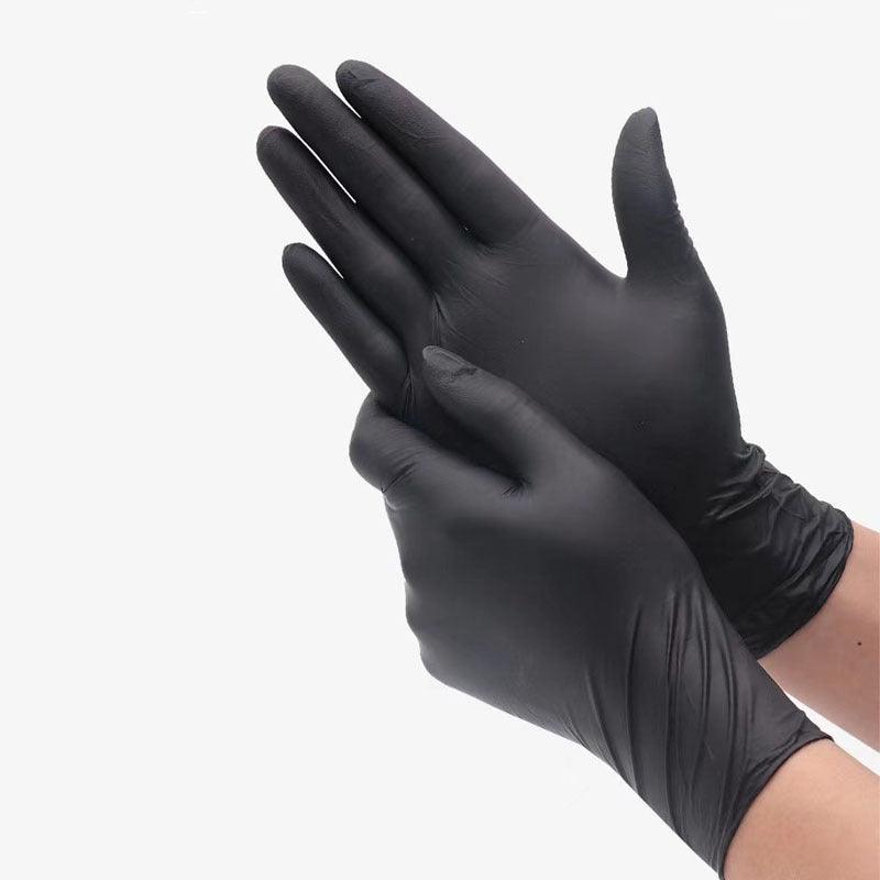 Gants jetables en nitrile épaissis de qualité alimentaire étanches