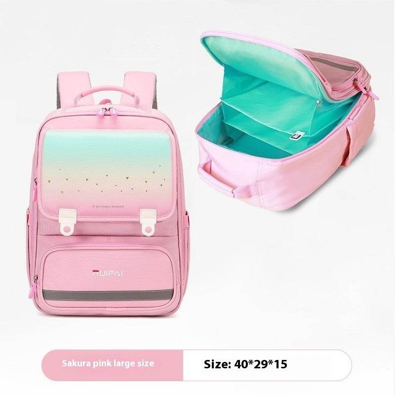 Primary School Student Schoolbag Burden Reduction Spine Protection - EX-STOCK Canada