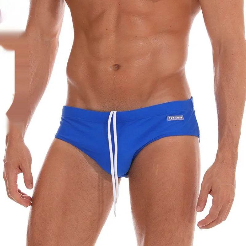 Solid Color Plus Size Swimming Trunks Briefs Shorts underwear - EX-STOCK Canada