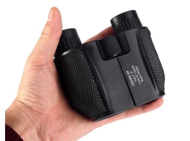 Outdoor binoculars 10x25 small Paul High-definition mini portable low-light night vision pockets glasses EX-STOCK Canada