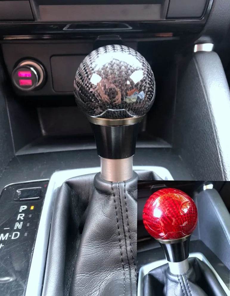 Mazda onxeira ATZ automatic transmission carbon fiber shift head CX5 shift head handball wave stick gear handle - EX-STOCK Canada