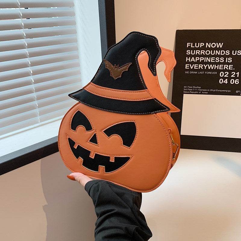 Shoulder Messenger Bag Female Halloween Pumpkin Bag - EX-STOCK Canada