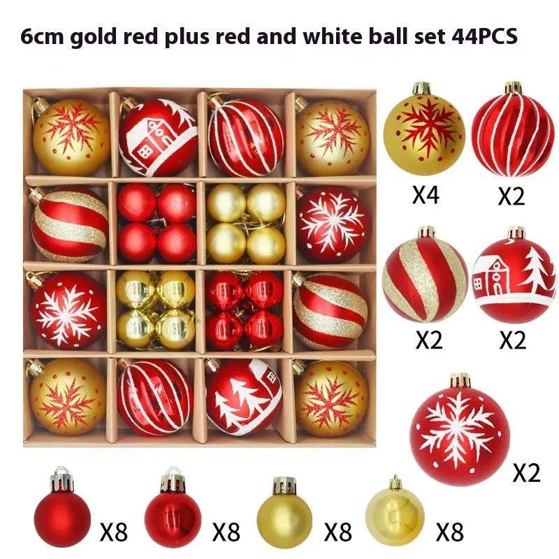Christmas Decoration 6cm Electroplating Plastic Ball - EX-STOCK Canada