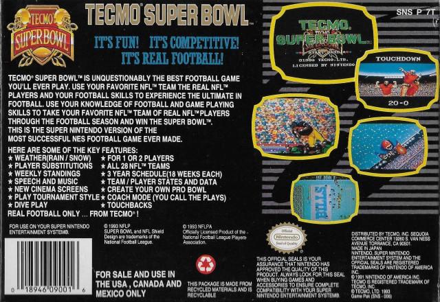 Tecmo Super Bowl
