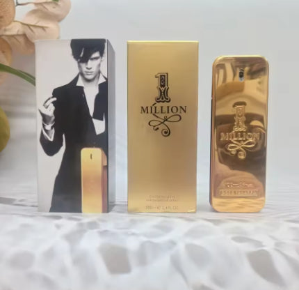 Parfum pour hommes 100 ml Gold Million Dollar Man - EX-STOCK Canada