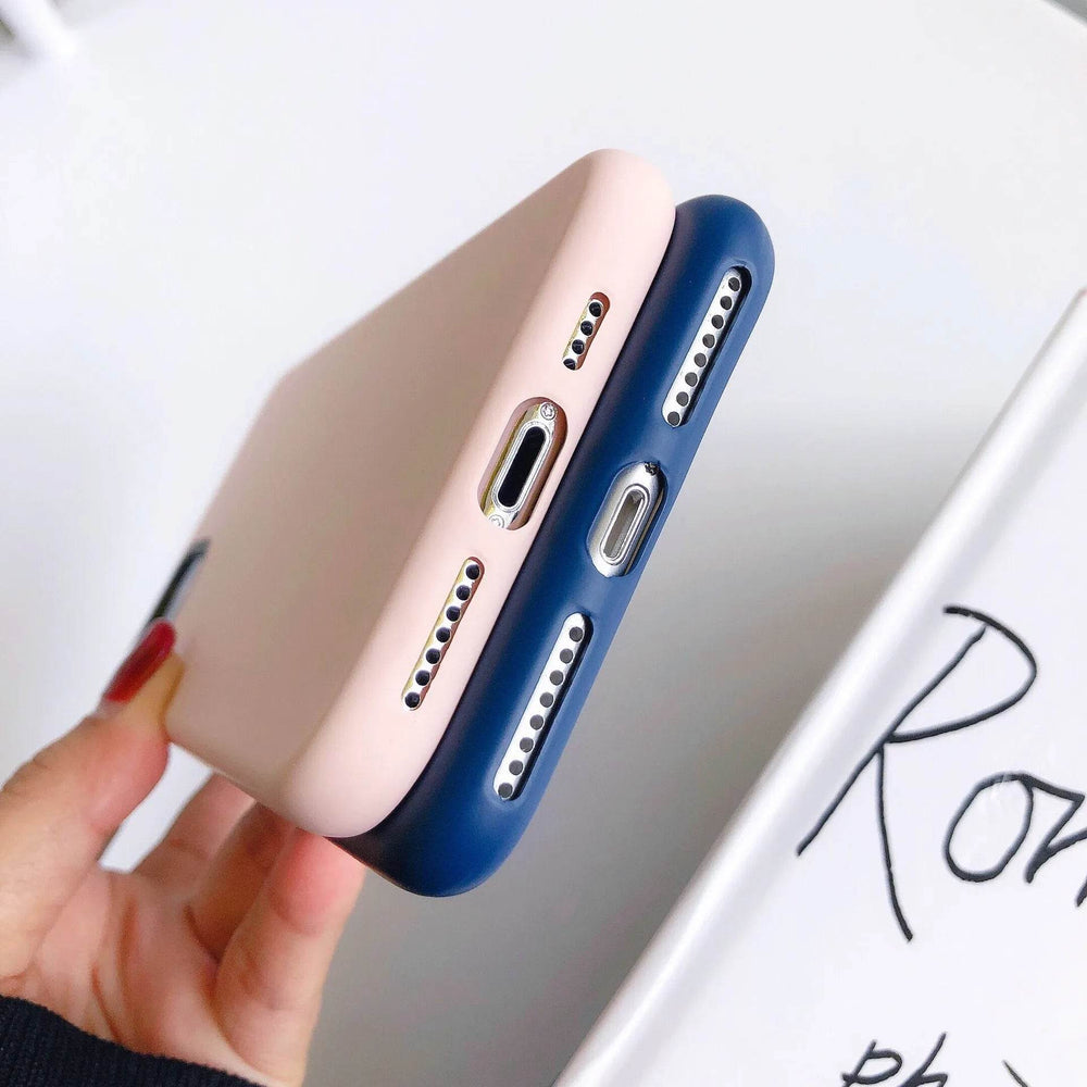 Plain Soft Silicone Mobile iphone phone case Unisex - EX-STOCK Canada