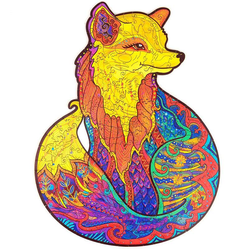 Animal Shaped Wooden Puzzle Play Toy for Kids 14 years above - EX-STOCK Canada