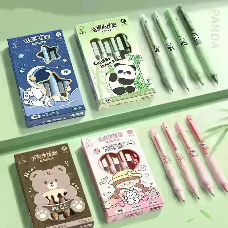 Cartoon Chubby Panda Erasable Pen for School Children - EX-STOCK CANADA