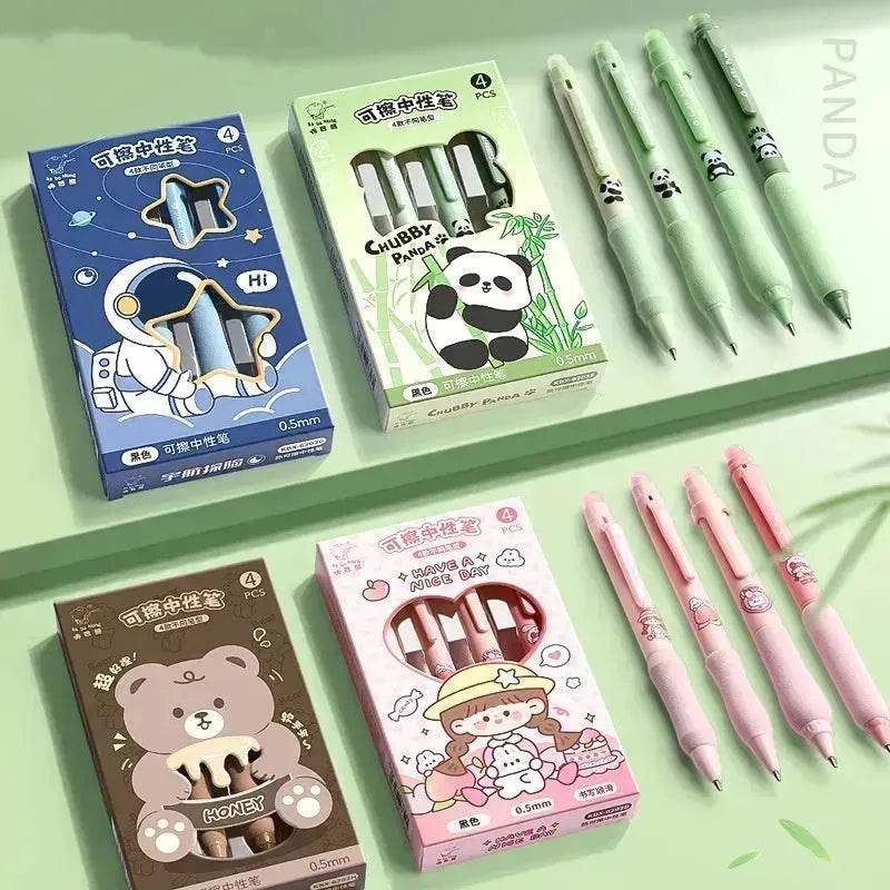 Cartoon Chubby Panda Erasable Pen for School Children - EX-STOCK Canada