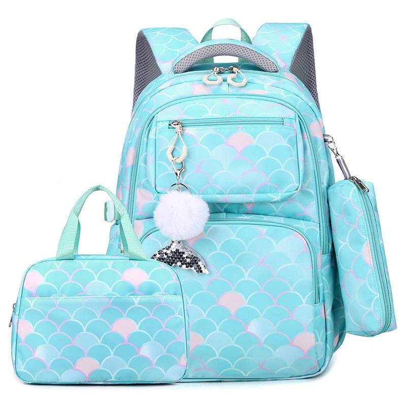 3 in 1 set Primary School Girls Backpack Lunch Bag and Pencil Pouch - EX-STOCK Canada
