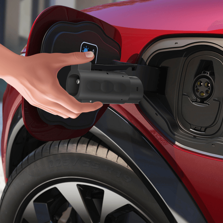 Chargeur NACS vers véhicule J1772 | AC | Certifié UL2252/CSA-C22.2 | The Stellar Plug