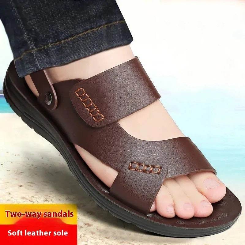 Men's Sandals Two-way Outdoor Platform EX-STOCK CANADA