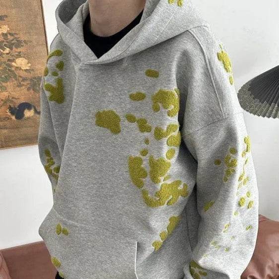 Unisex Cotton Air Layer Moss Hoodie Sweatshirt Pullover - EX-STOCK Canada