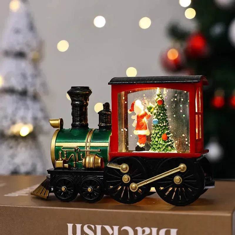 Christmas Gift Train Decoration Small Night Lamp - EX-STOCK Canada