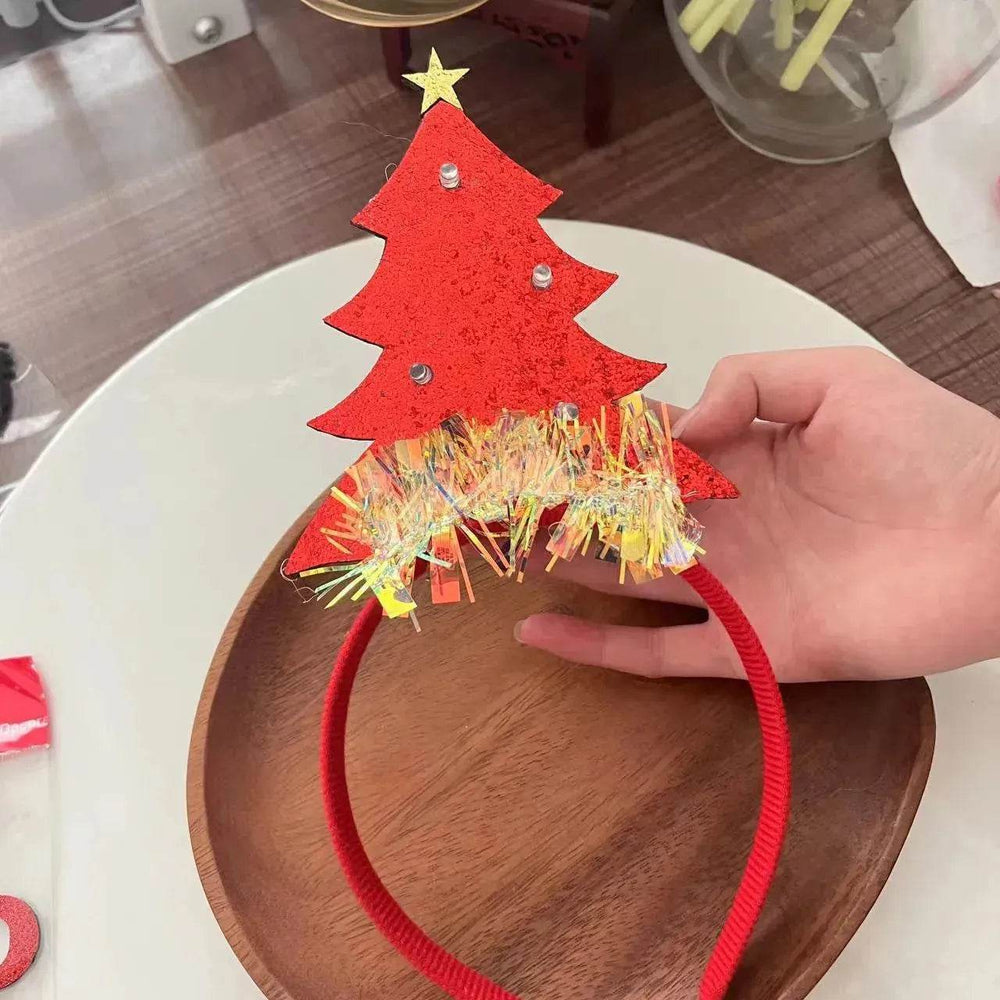 Christmas With Light Headband Snowflake Women's - EX-STOCK Canada