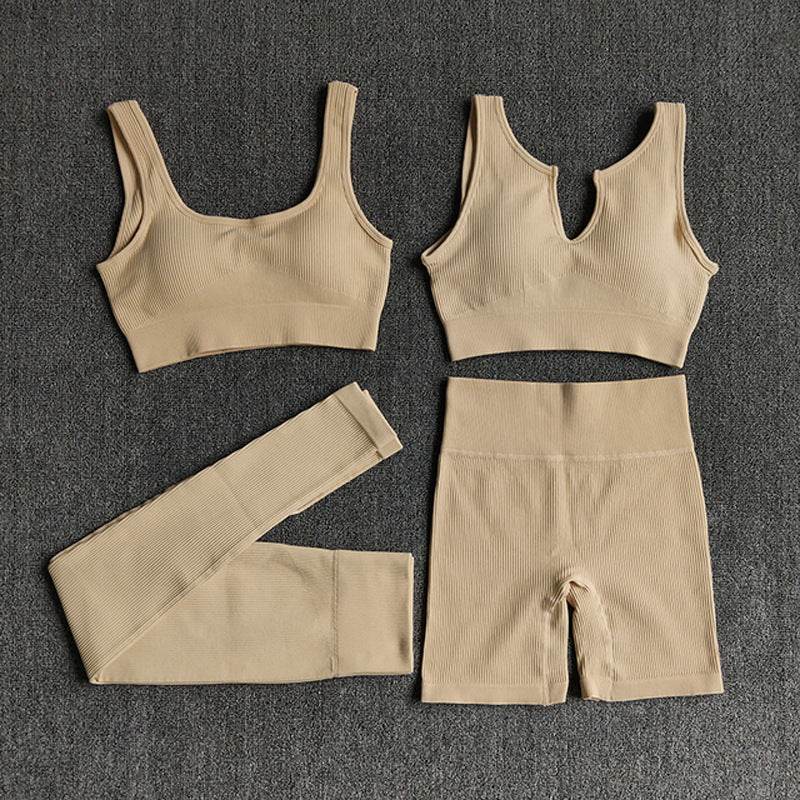 6pcs Yoga Workout Outfit set for women Gym clothes - EX-STOCK Canada