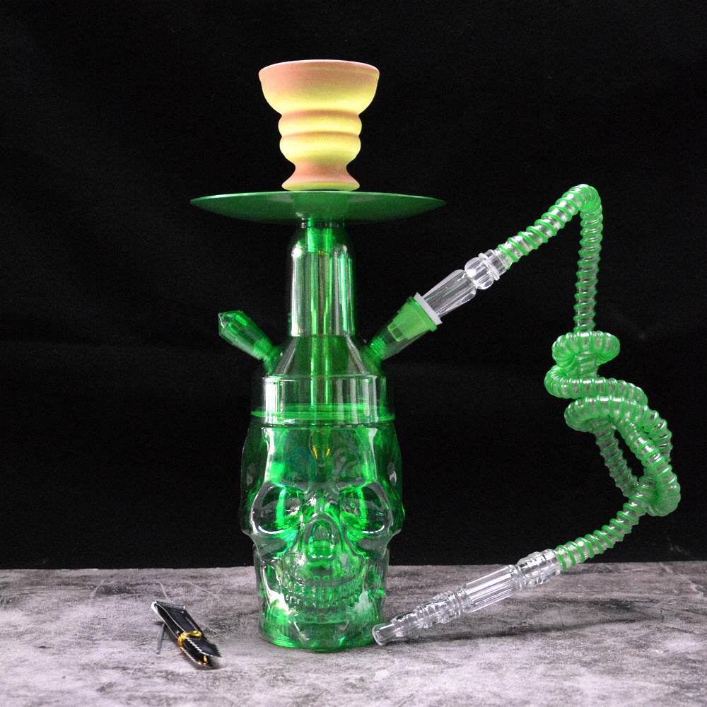 Arabian Acrylic Hookah With Illuminated Skull - EX-STOCK Canada