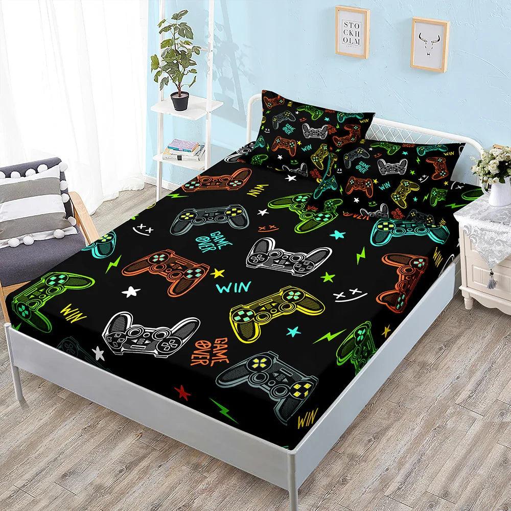 Drap-housse Housse de couette Jeu de trois pièces Housse de matelas CoolEX-STOCK Canada