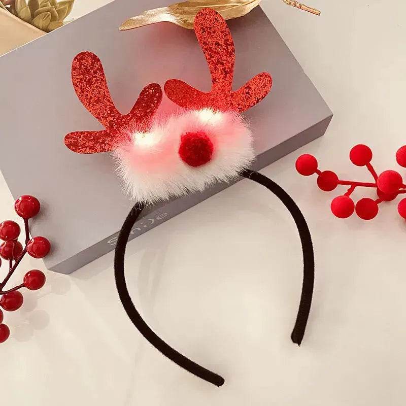 Christmas With Light Headband Snowflake Women's - EX-STOCK Canada
