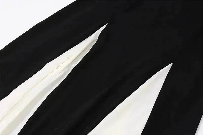 Luxury Women Sleeveless Color Contrast Sling Dress for Wedding Cocktail Evening Party events - EX-STOCK Canada