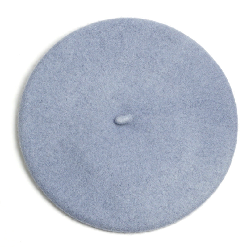 Autumn And Winter Hat Women's Wool Beret | EX-STOCK product gallery photo 7