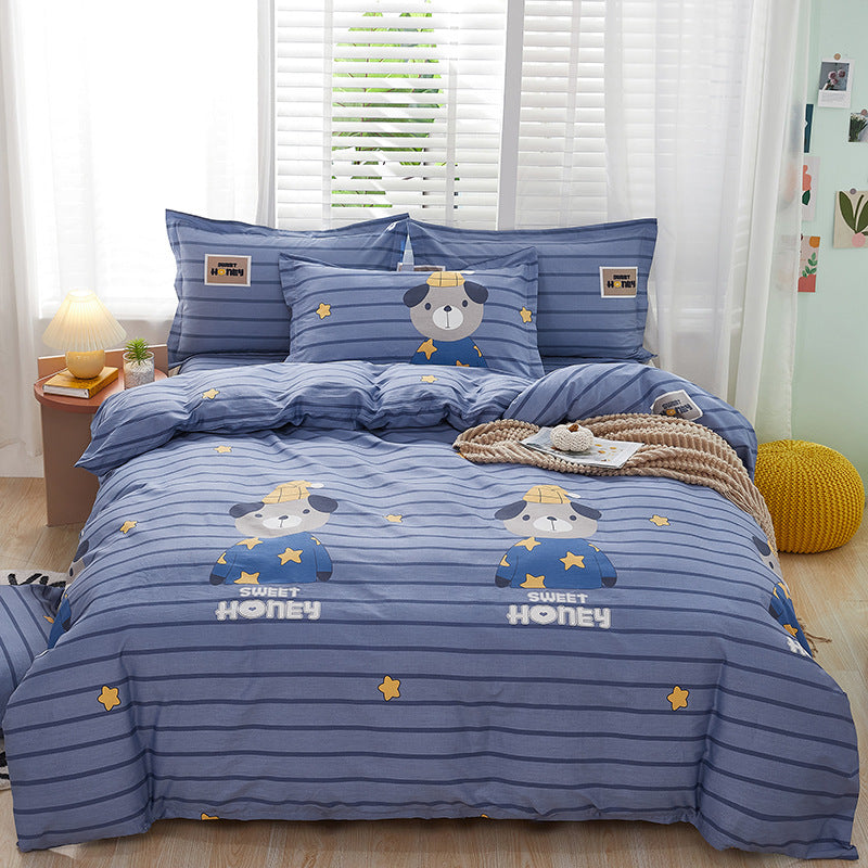 Cartoon Duvet Cover Bedding Bed Sheet Cute Quilt Cover EX-STOCK Canada