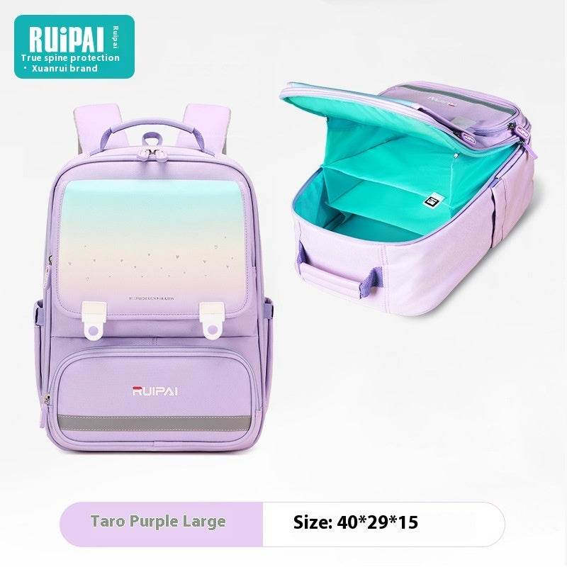 Primary School Student Schoolbag Burden Reduction Spine Protection - EX-STOCK Canada