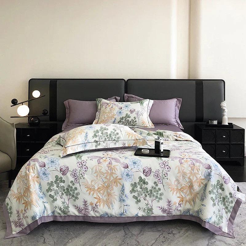 Housse de couette rafraîchissante d'été en Tencel lavable et aéréeEX-STOCK Canada