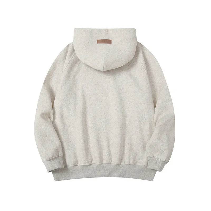 Men's Three-dimensional Alphabet Plus Velvet Hoodie Pullover sweatshirt - EX-STOCK Canada