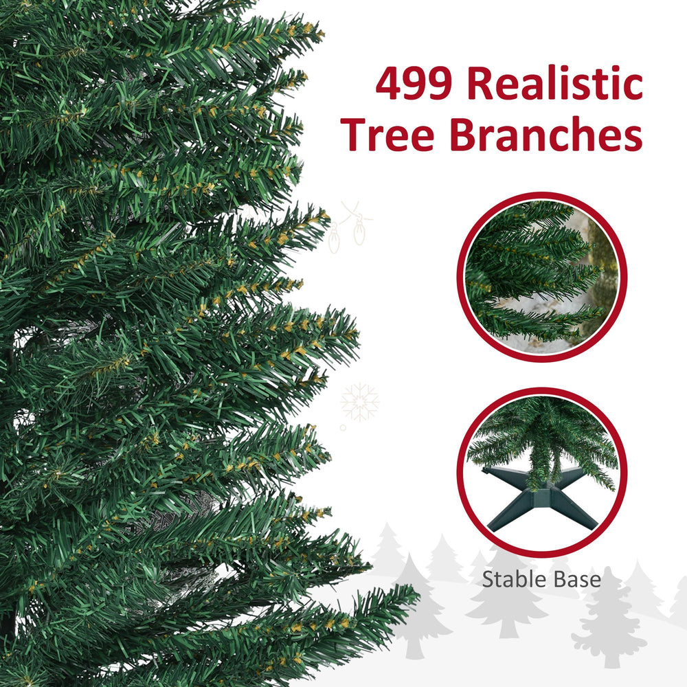 Sapin de Noël artificiel fin en PVC de 7' avec 390 branchesEX-STOCK Canada
