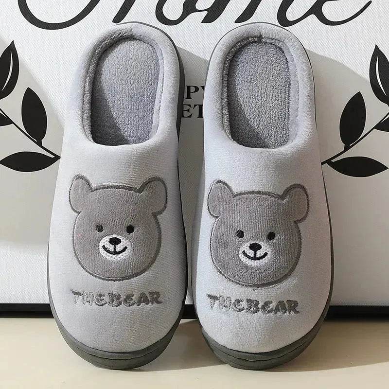 Cotton Slippers For Women In Autumn And Winter, Thick Soled And Warm At Home, Dormitory Slippers For Men - EX-STOCK Canada