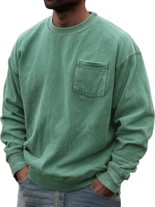 Men's Pullover Round Neck Long Sleeves Sweater EX-STOCK Canada