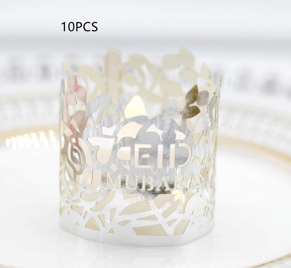 MOQ200 Ramadan Electronic Candle Lampshade Laser Cutout - EX-STOCK Canada