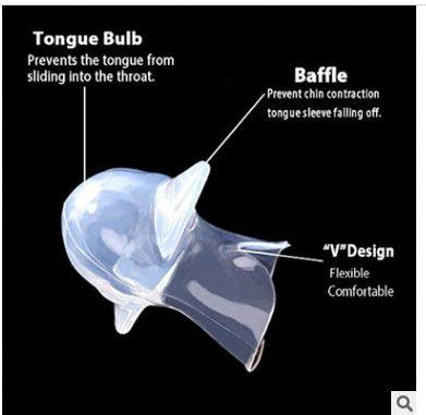 Transparent Silicone Tongue Case Anti-snoring Device EX-STOCK Canada
