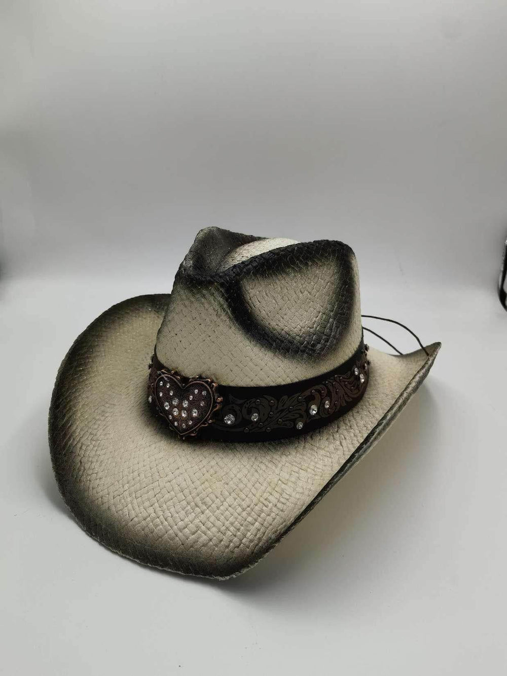 Summer Outdoor Ethnic Style Felt and Straw Cowboy Hat - EX-STOCK Canada