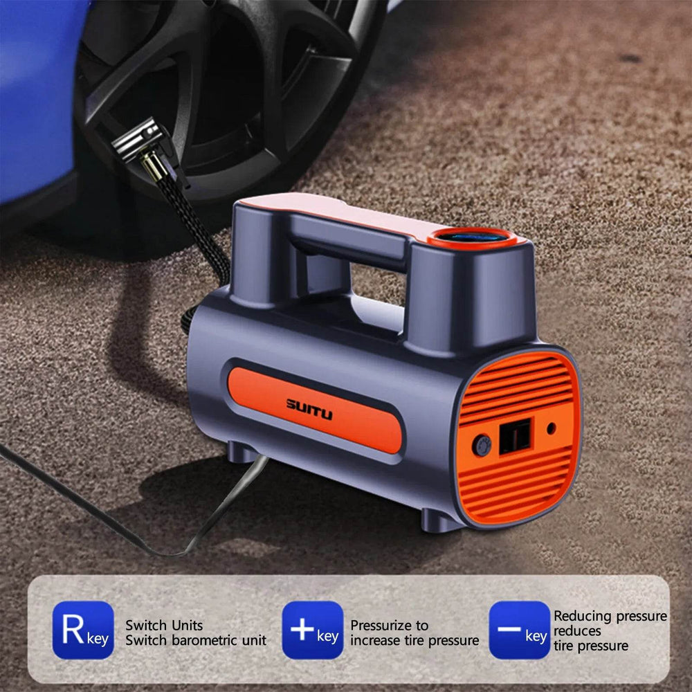 Tire Inflator 12V DC Portable Compressor Electric DC Auto Tire Pumps For Car Tires - EX-STOCK Canada