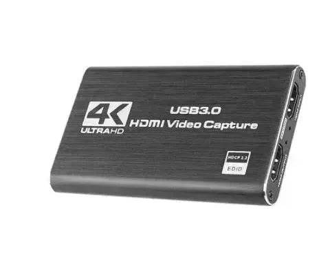 4K HDMI Game Capture Card USB3.0 1080P Capture Card Device For Streaming - EX-STOCK Canada