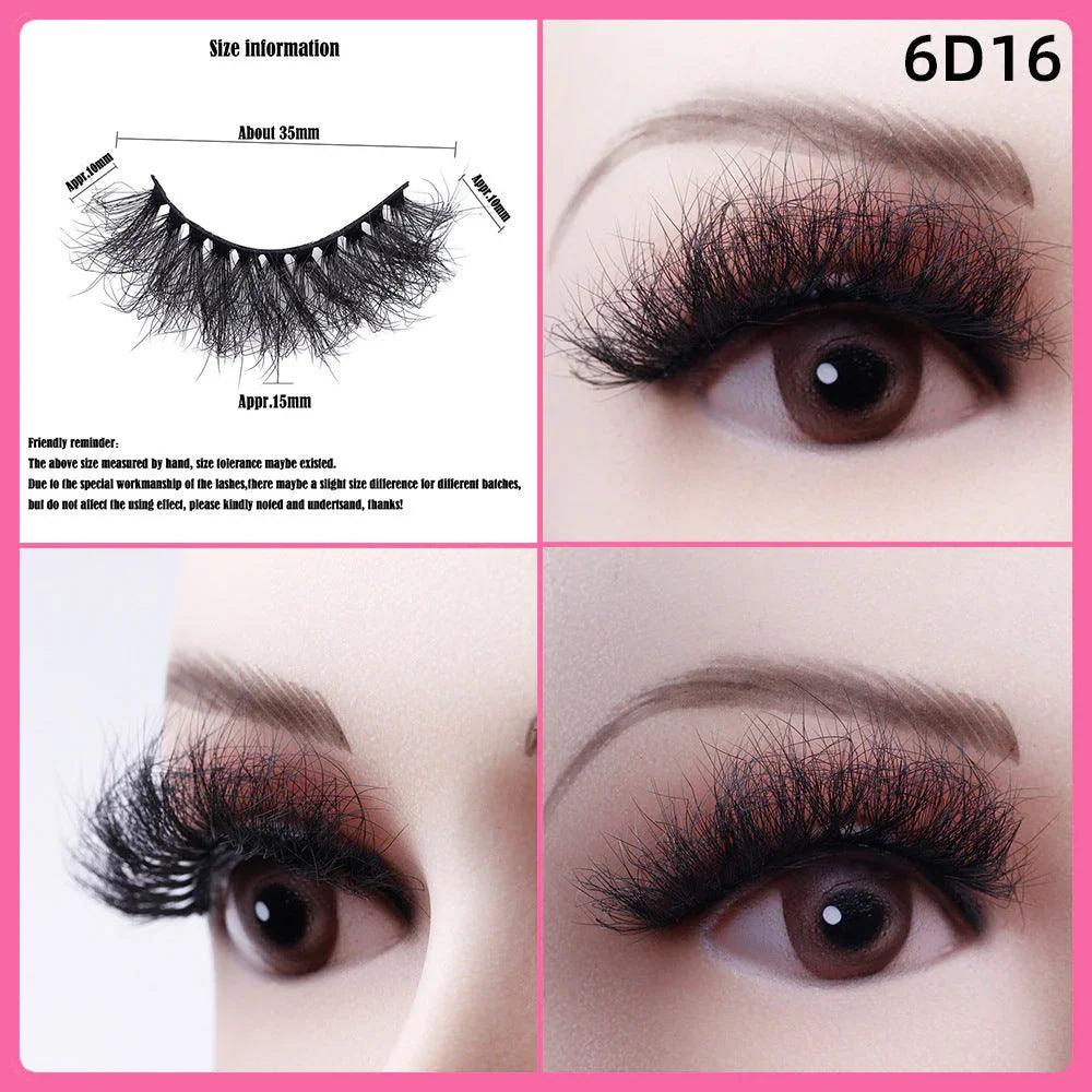 5 Pairs Of Thick False Eyelashes EX-STOCK Canada