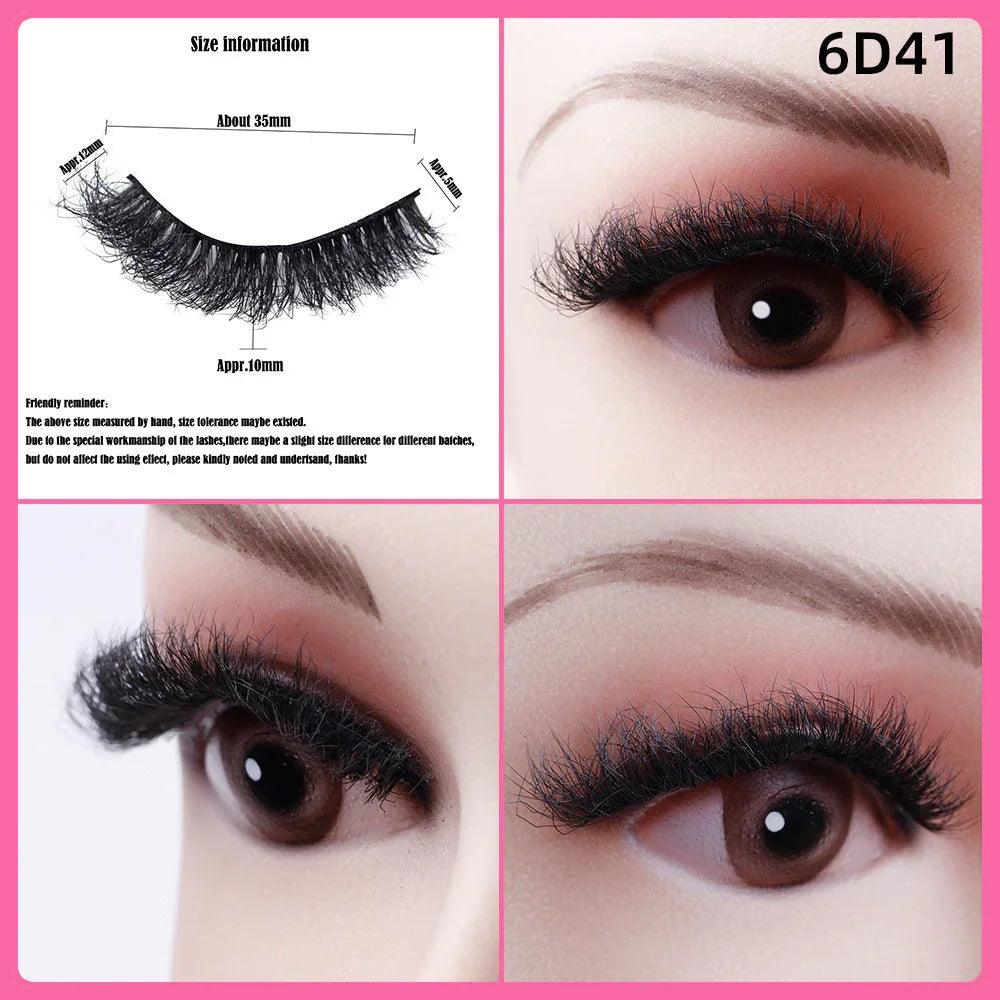 5 Pairs Of Thick False Eyelashes EX-STOCK Canada